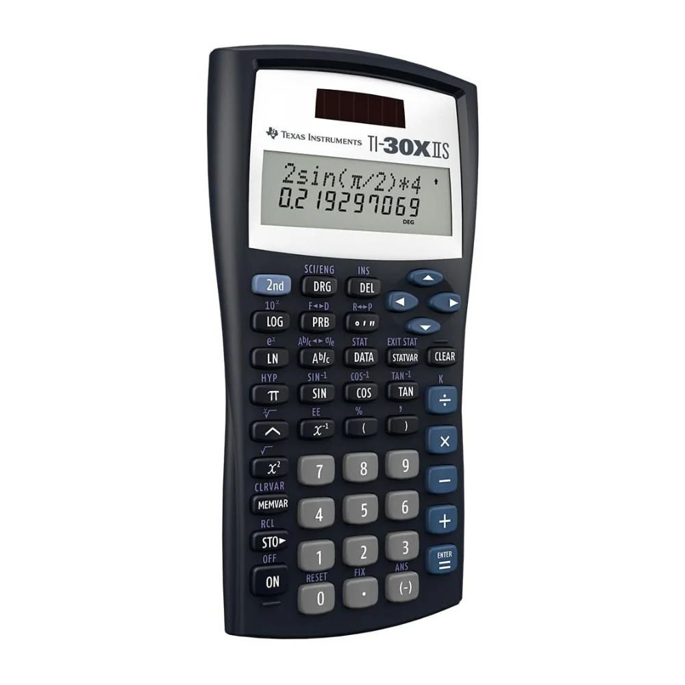 Texas Instruments TI-30XIIS Scientific Calculator (Black / Blue Accents) - Image 2
