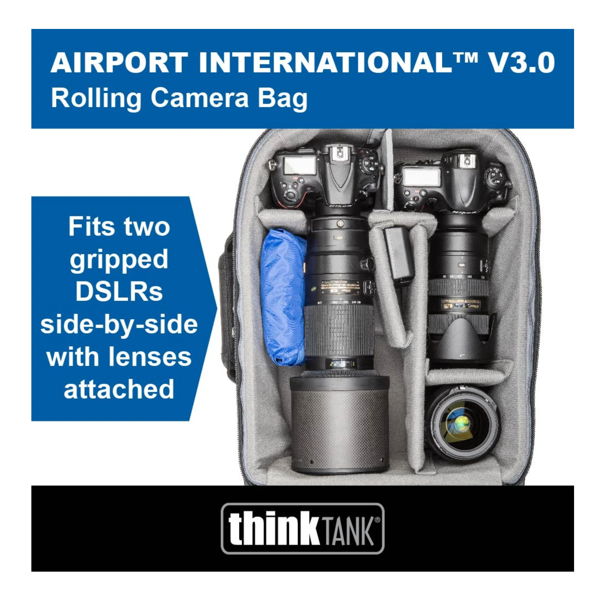 Think Tank Photo Airport International V3.0 Carry On (Black) - Image 13