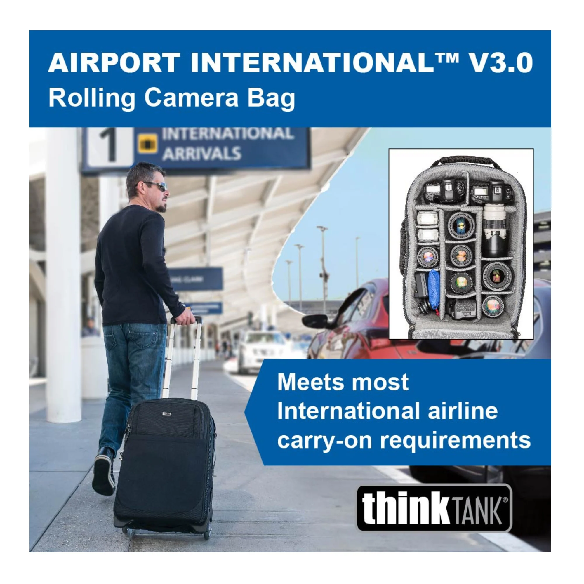 Think Tank Photo Airport International V3.0 Carry On (Black) - Image 14