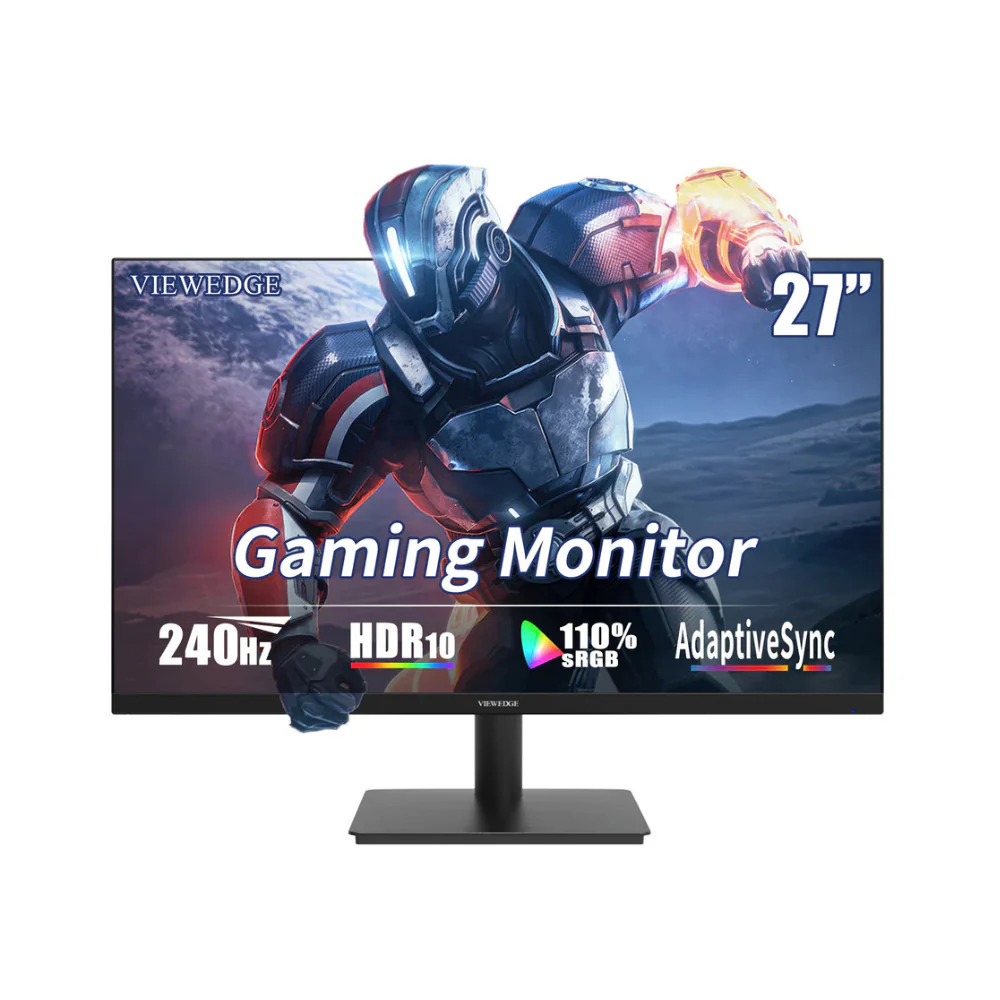 Viewedge 27 Inch Gaming Monitor - 240Hz FHD IPS Display (Black) - Image 3