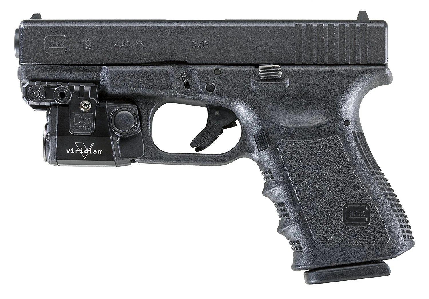Viridian C5L Universal Sub-Compact Green Laser Sight + Tactical Light w/ ECR - Image 4
