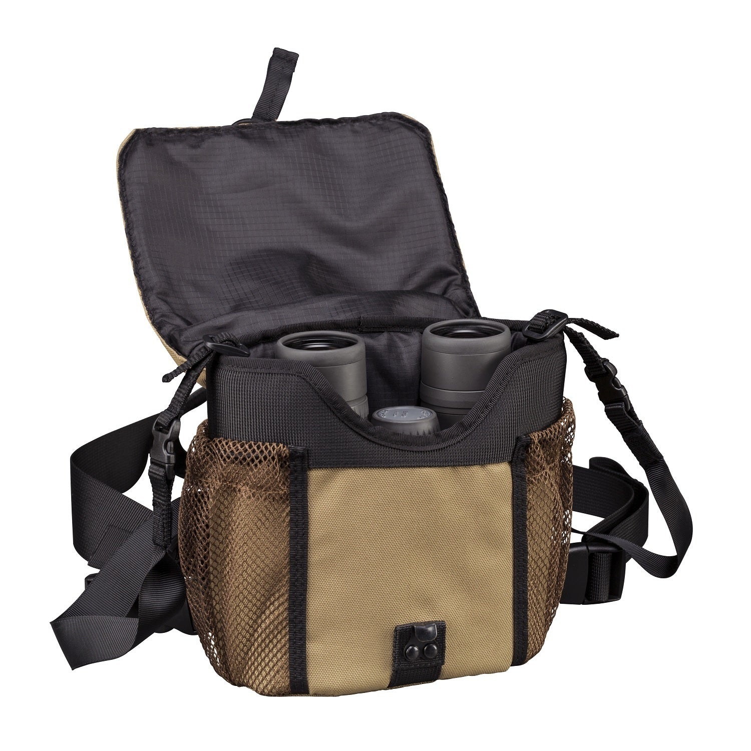 Vortex 10x42 Crossfire HD Roof Prism Binoculars with GlassPak Harness Case, Cap and Floating Strap Bundle - Image 10