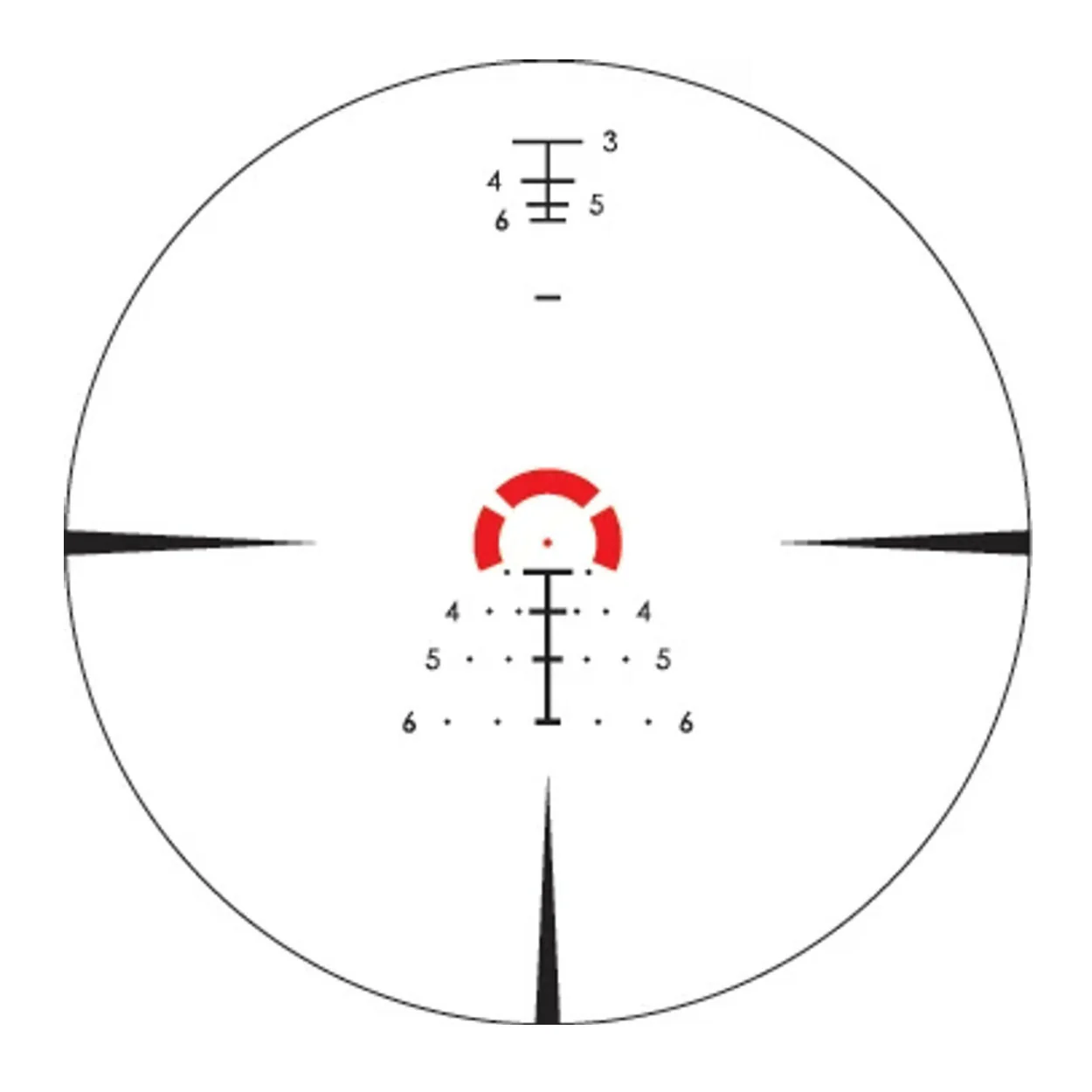 Vortex Strike Eagle 1-8x24 FFP EBR-8 MOA Riflescope - Image 11