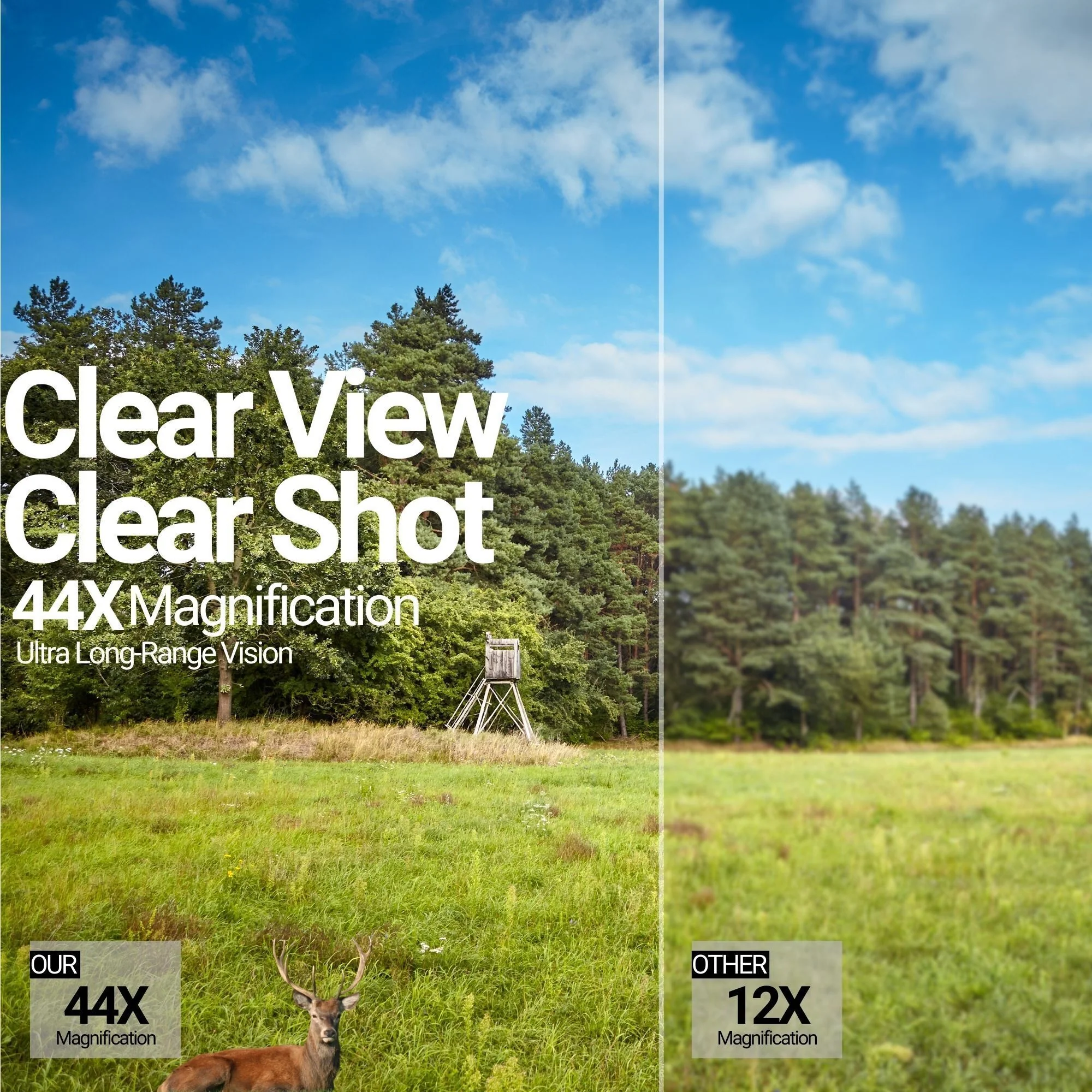 Vortex Viper HD 3-15x44 Dead-Hold Riflescope (BDC MOA Reticle) with 30mm Main Tube Bundle - Image 2