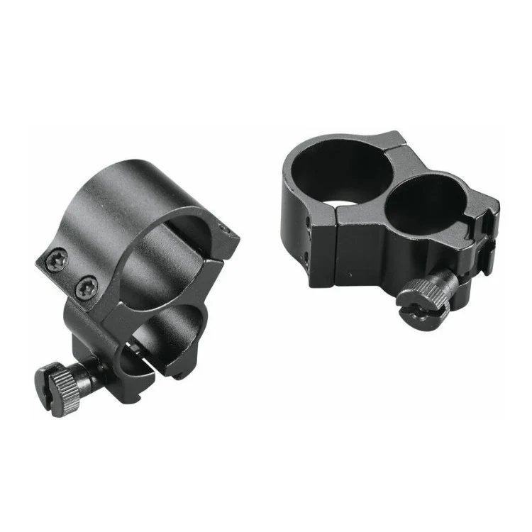 Weaver See-Thru Steel 0.22 Lock Rings (1-inch, Black) - Image 2