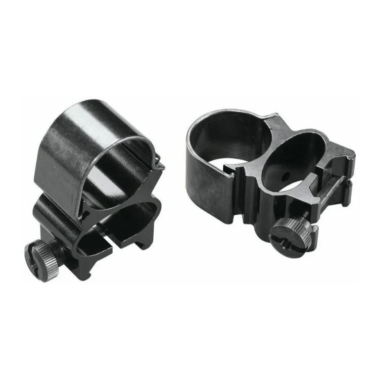 Weaver See-Thru Detachable Rings (1-Inch, Black)
