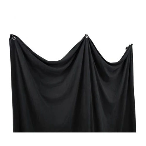 Westcott X-Drop Pro Wrinkle-Resistant Backdrop Kit Rich Black (8x8) Feet - Image 11