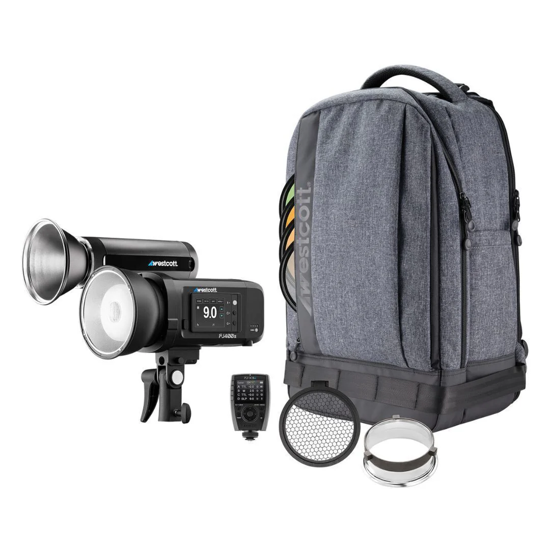 Westcott FJ Wireless 2 Light Portable Flash Kit with FJ X3 M Trigger Bundle - Image 2