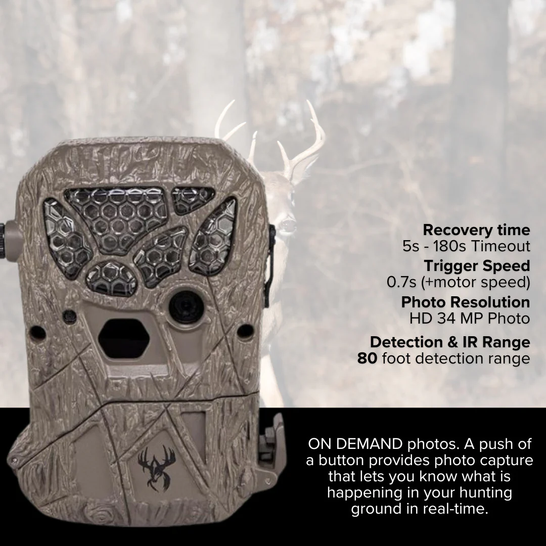 Wildgame Innovations Encounter 20MP Cellular Trail Camera with QR Code Setup (Brown, 6-Pack) Bundle - Image 4
