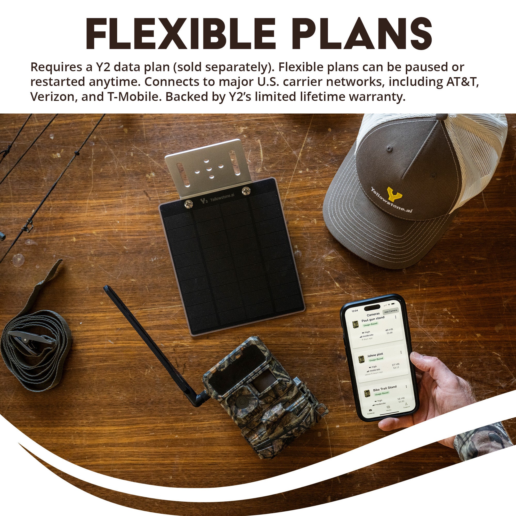 Yellowstone Y2 4G-LTE Wide Lens Cellular Trail Camera Bundle with Accessories - Image 12