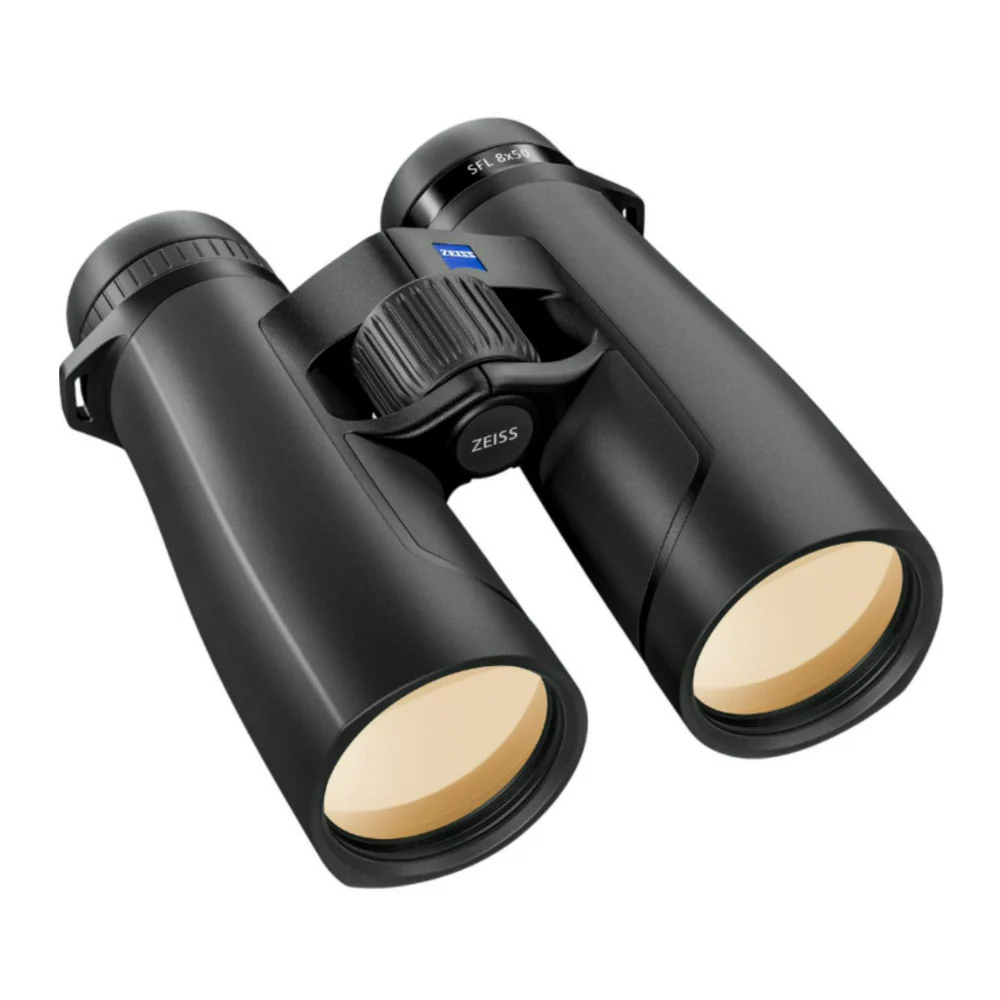 ZEISS SFL 8x50 Lightweight Compact Binocular with 90 Percent Light Transmission (Black) - Image 2